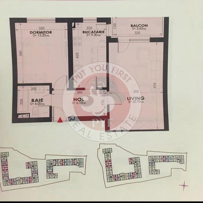 Exigent Plaza | 2 camere | 57mp | decom | B10662